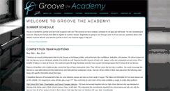 Desktop Screenshot of groovetheacademy.com